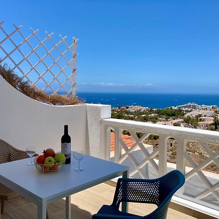 Costa Adeje - Modern Apartment With Terrace Views Of Ocean & Sunset Exteriör bild